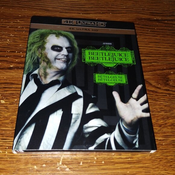 Beetlejuice Beetlejuice (4K Ultra HD, 2024, Canadian) w/ slipcover - Picture 1 of 5